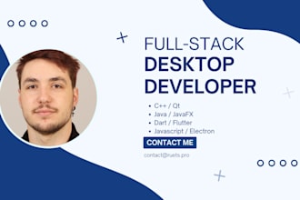 develop a desktop app for you