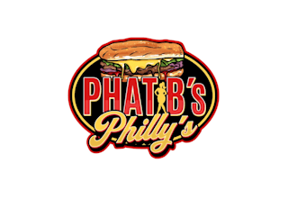 design food truck selling cheese steaks logo