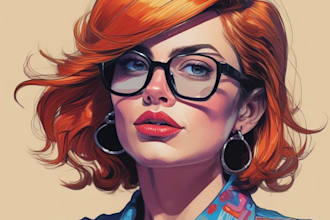 draw your photo to an amazing vector pop art wpap
