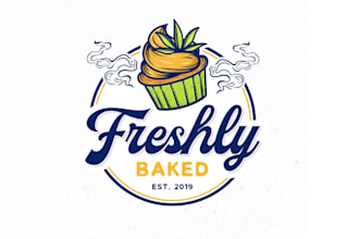 design awesome freshly baked logo