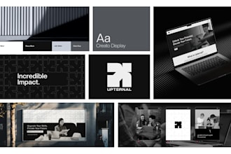design a fun, minimalist, and modern brand identity