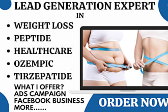 generate peptide semaglutide tirzepatide ozempic weight loss healthcare leads