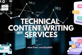 write contents on computer science, programming and networking