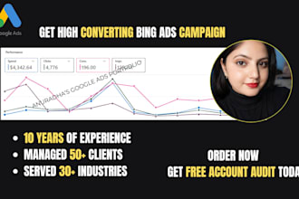 setup microsoft bing ads search shopping PPC campaign
