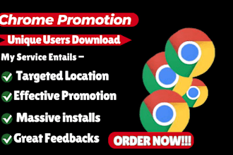 do chrome extension promotion to get extension download and browser extension