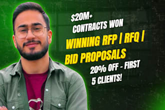 write winning rfp rfi rfq and bid proposals