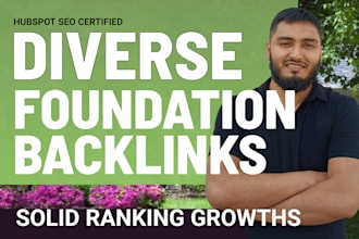 do 250 pr9 link building foundation backlinks for new website SEO ranking
