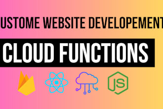 write and deploy google cloud functions using firebase