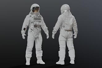 model fix 3d vrchat avatar,3d animation, realistic character,3d modeling,texture