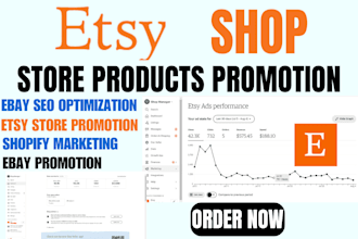 boost etsy shopify sales promotion etsy pinterest email marketing campaign setup