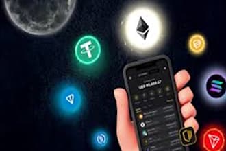 develop crypto wallet app,coin wallet app, cash app, investment app, trading app