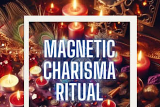cast magnetic charisma spell, boost confidence, enhance aura to draw people