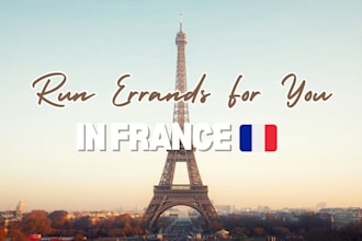 run errands for you in france