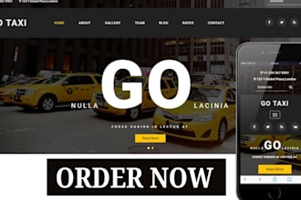 design taxi booking website taxi website limousine chauffeur car rental website