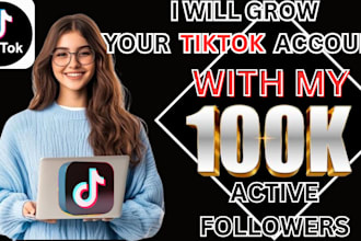 promote and grow your tiktok account organically to get followers and engagement