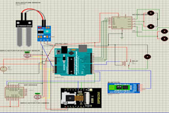 do circuit design,programming and simulations in proteus,tinkercad,fritzing etc
