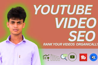 be your youtube video SEO and channel manager
