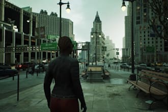create survival role playing fantasy game,unreal engine blueprints,horror game