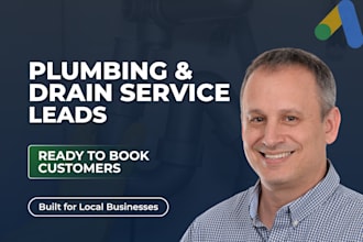 generate plumbing and drain service leads via google ads