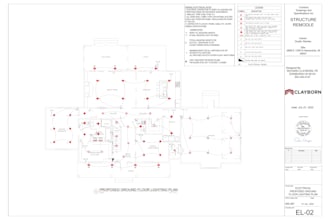 design hvac, electrical, plumbing drawing and commercial permit plans