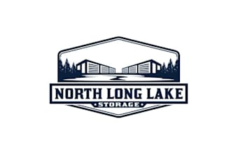 design consulting self storage facility logo