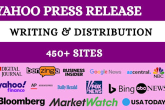 write yahoo press release press release distribution to yahoo finance