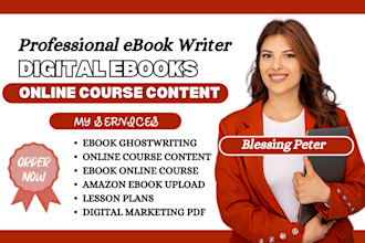 do ebook online course, lesson plan, digital marketing ebook, digital content