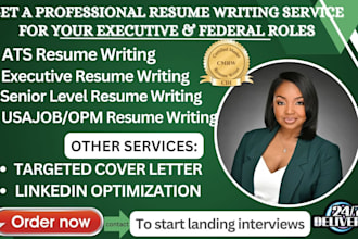 do usajobs, federal, military, executive full resume writing service