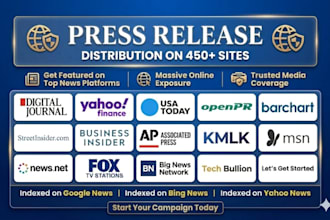 do press release distribution, publish press release ,press release distribution