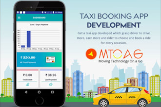 develop ridesharing app, car app, car parking rental app, bike renting app