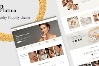 design jewelry website, jewelry store, jewelry, branded shopify jewelry website