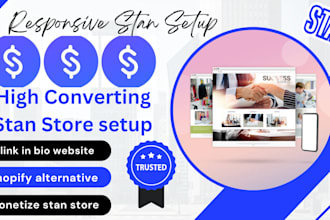 setup 7 figure stan store digital product store etsy shop shopify digital