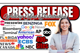 do music press release writing, press release distribution, and public relations