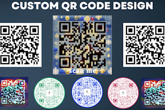 design qr code, qr code generator, custom qr code with logo