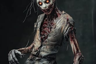 make character art for horror, scifi, and fantasy