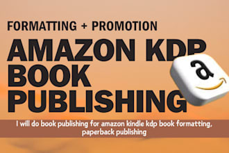do book publishing for amazon kindle kdp book formatting, paperback publishing