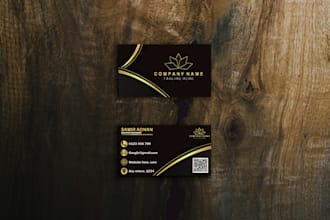 provide a professional unique business card design