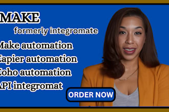 do make automation make com made com make com automation zapier, zoho