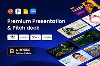 do business powerpoint presentation or pitch deck design