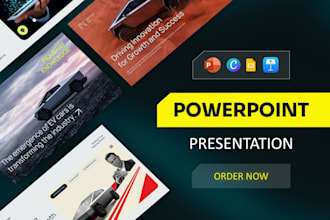 do business powerpoint presentation or pitch deck design