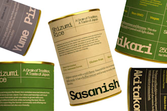 create premium and unique label design