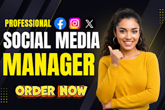 be your social media manager personal virtual assistant content creator