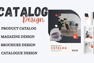 design product catalog, brochure, lookbook ,magazine, booklet, company profile