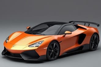create 3d car modeling, rc car model and rendering in blender for 3d printing