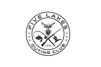 design traditional hunting club logo