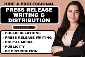 be pro publicist, public relations and press release writing, pitch new stories