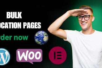 create bulk location pages for your wordpress site