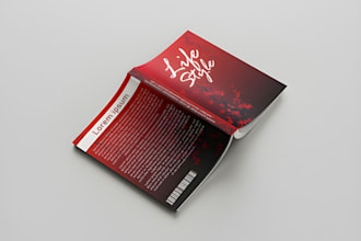 design a beautiful paperback book cover