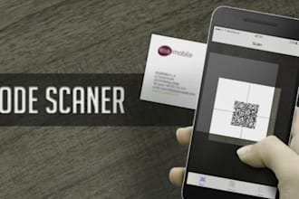 develop ai scanner app, barcode scanning app,qr code scanning app, generator app