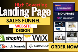 create real estate wix saloon spa booking landing page website design